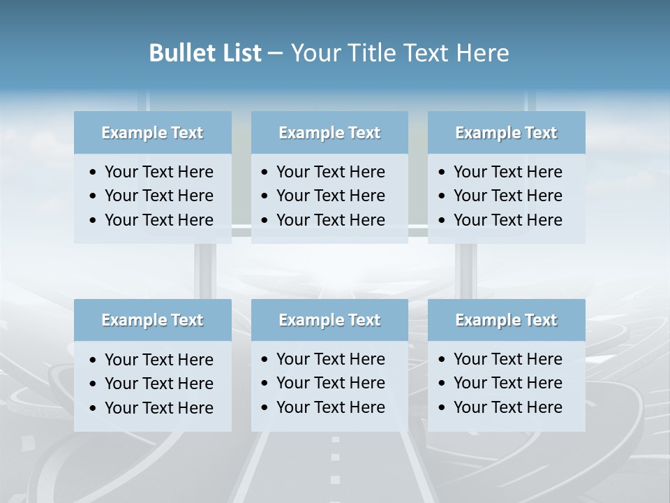 Perspective Succeeding Choosing PowerPoint Template