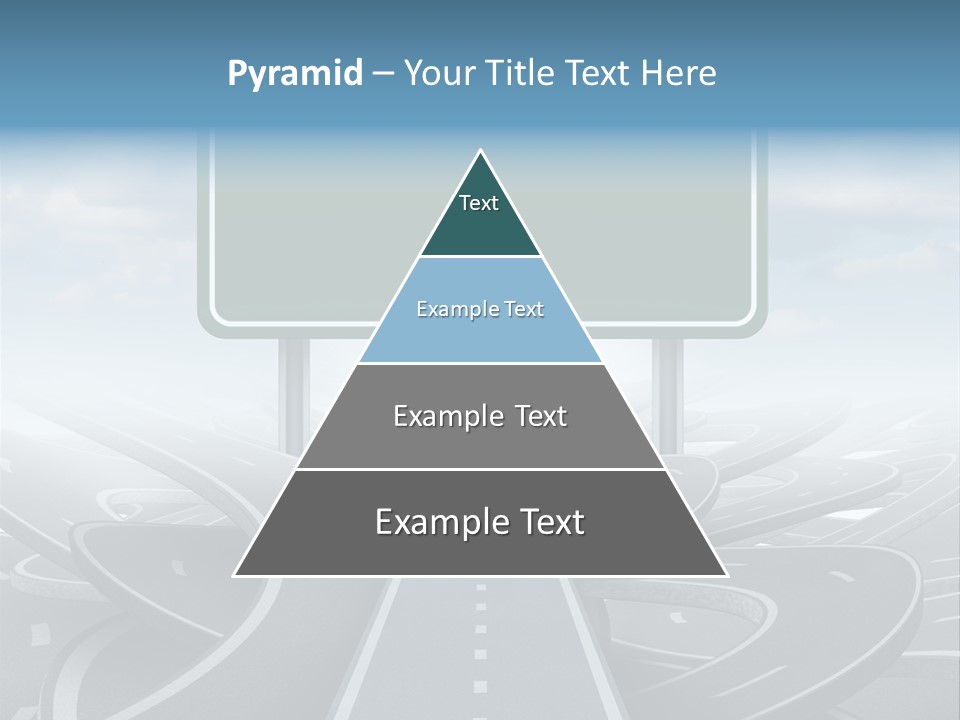 Perspective Succeeding Choosing PowerPoint Template