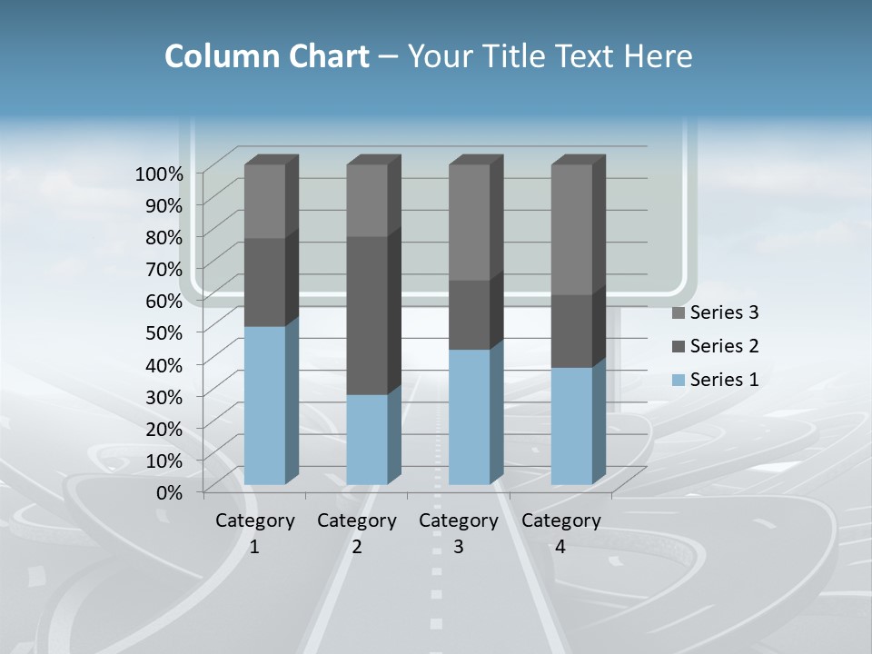 Perspective Succeeding Choosing PowerPoint Template