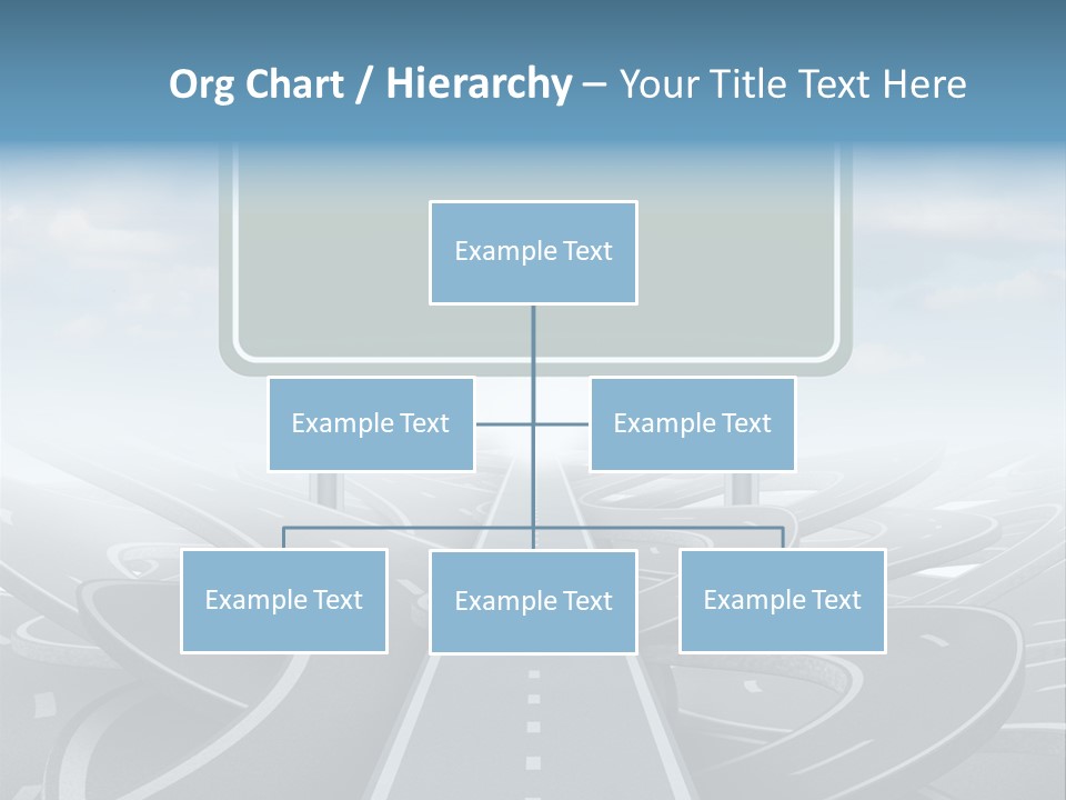 Perspective Succeeding Choosing PowerPoint Template