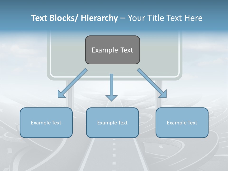 Perspective Succeeding Choosing PowerPoint Template