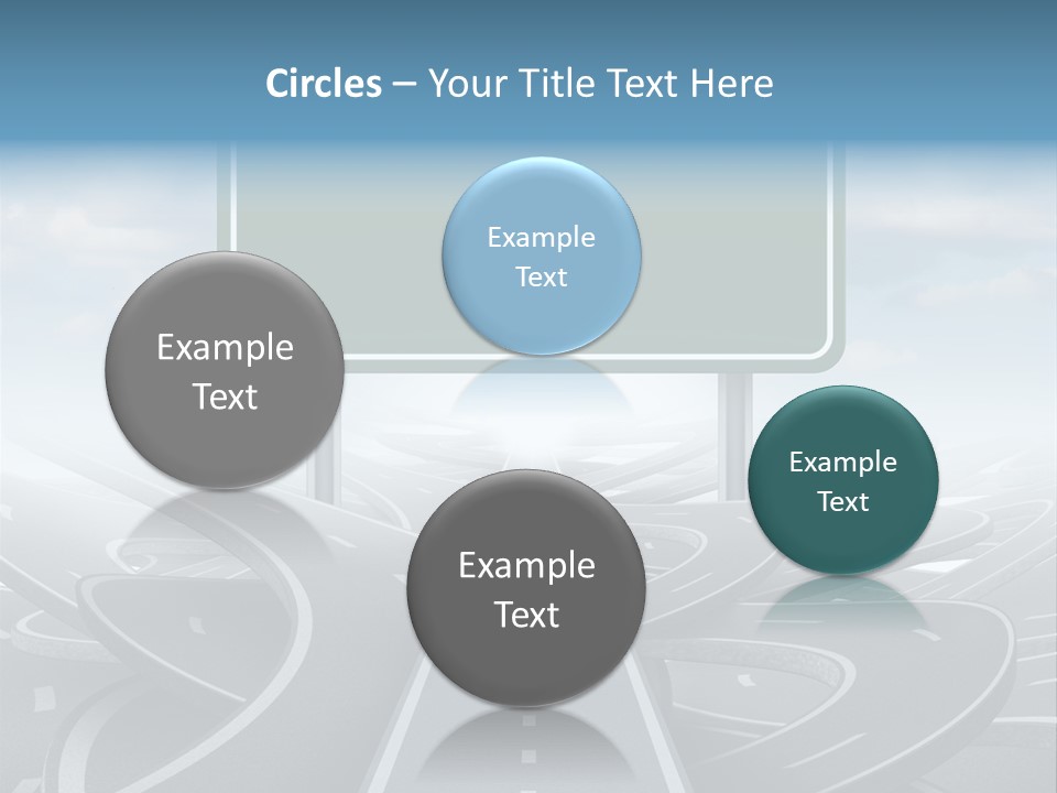 Perspective Succeeding Choosing PowerPoint Template