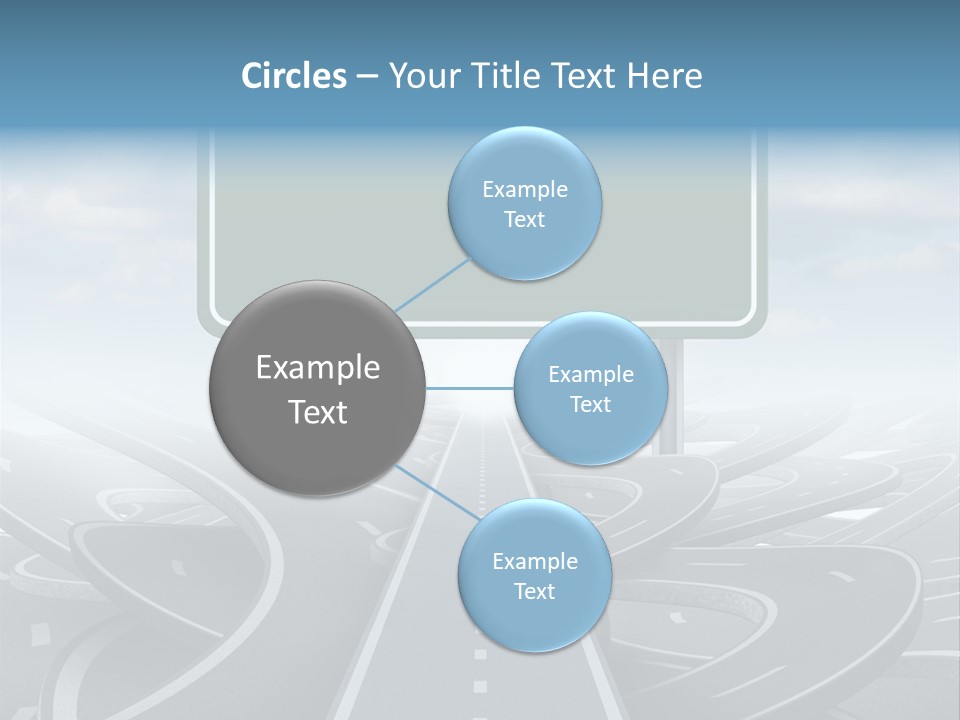 Perspective Succeeding Choosing PowerPoint Template