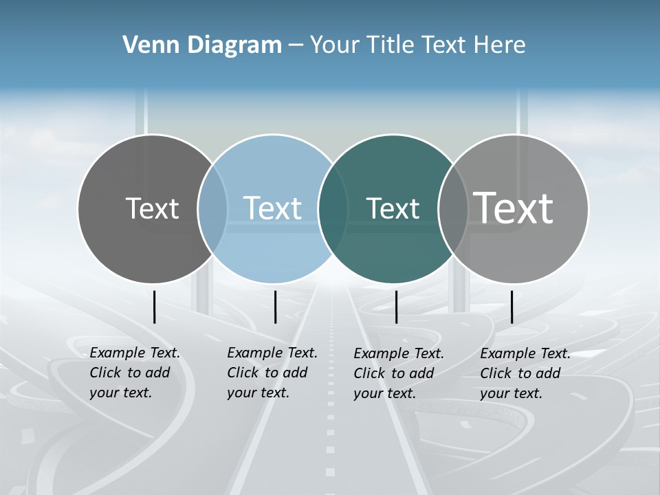 Perspective Succeeding Choosing PowerPoint Template