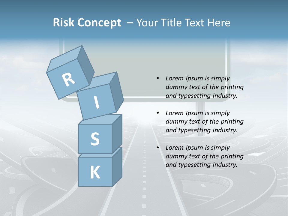Perspective Succeeding Choosing PowerPoint Template