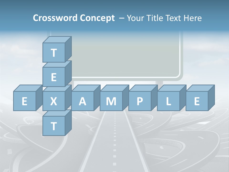 Perspective Succeeding Choosing PowerPoint Template