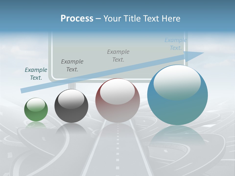 Perspective Succeeding Choosing PowerPoint Template