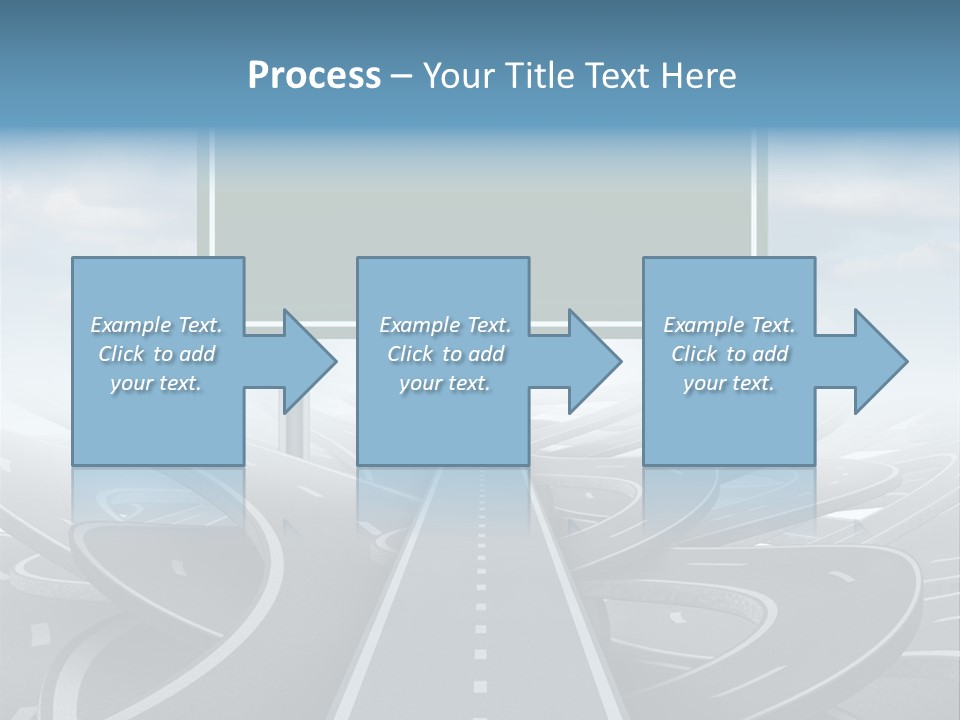 Perspective Succeeding Choosing PowerPoint Template
