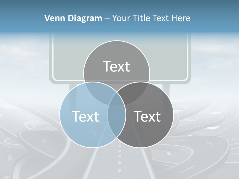 Perspective Succeeding Choosing PowerPoint Template