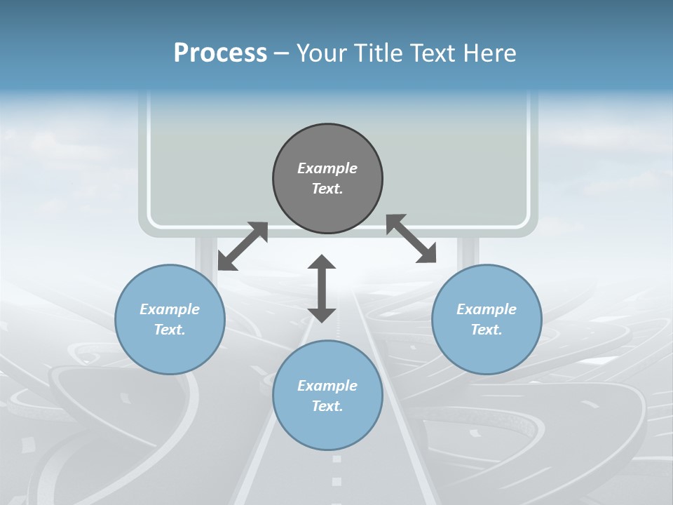 Perspective Succeeding Choosing PowerPoint Template