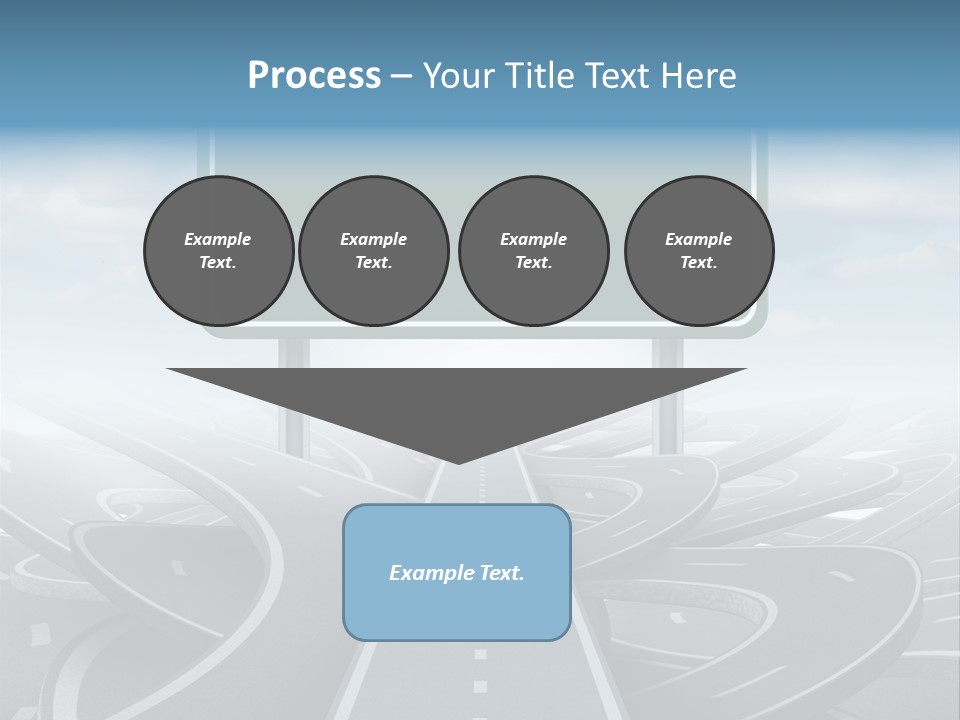 Perspective Succeeding Choosing PowerPoint Template