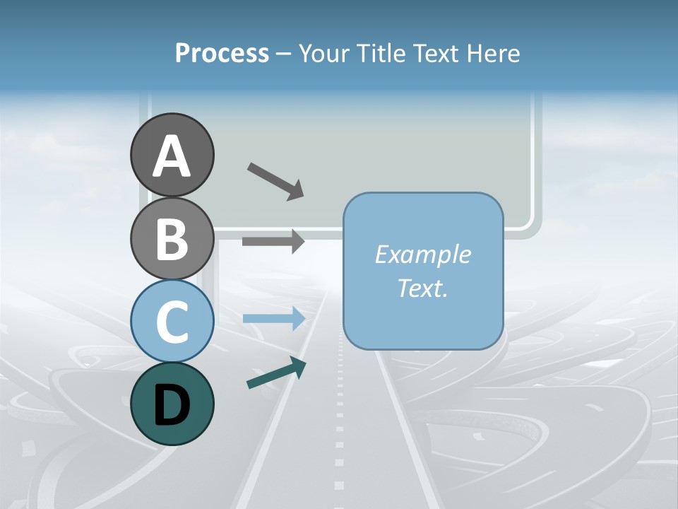 Perspective Succeeding Choosing PowerPoint Template