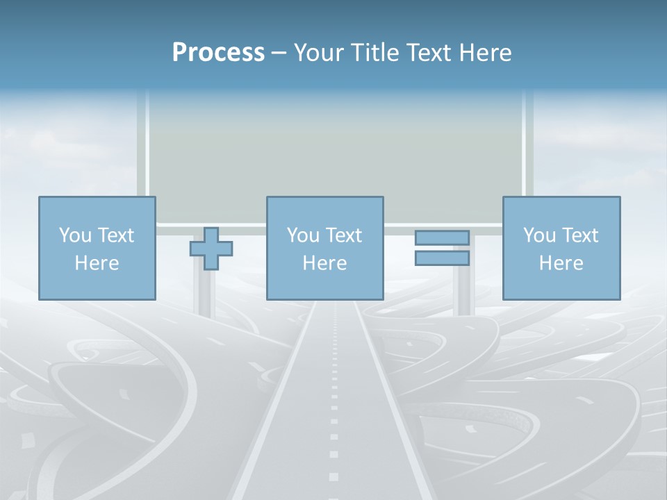 Perspective Succeeding Choosing PowerPoint Template