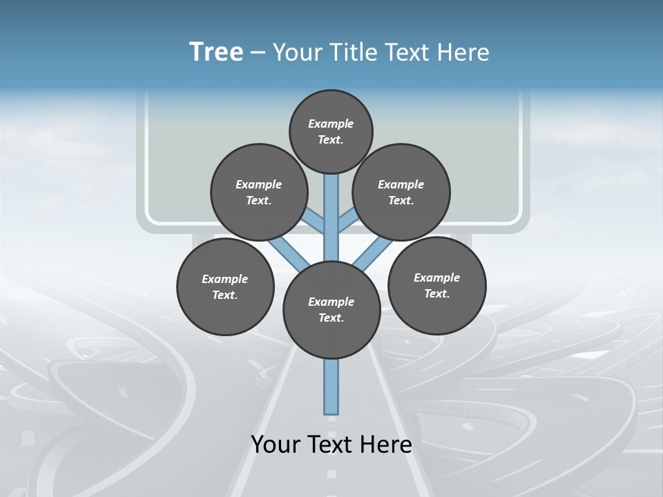 Perspective Succeeding Choosing PowerPoint Template