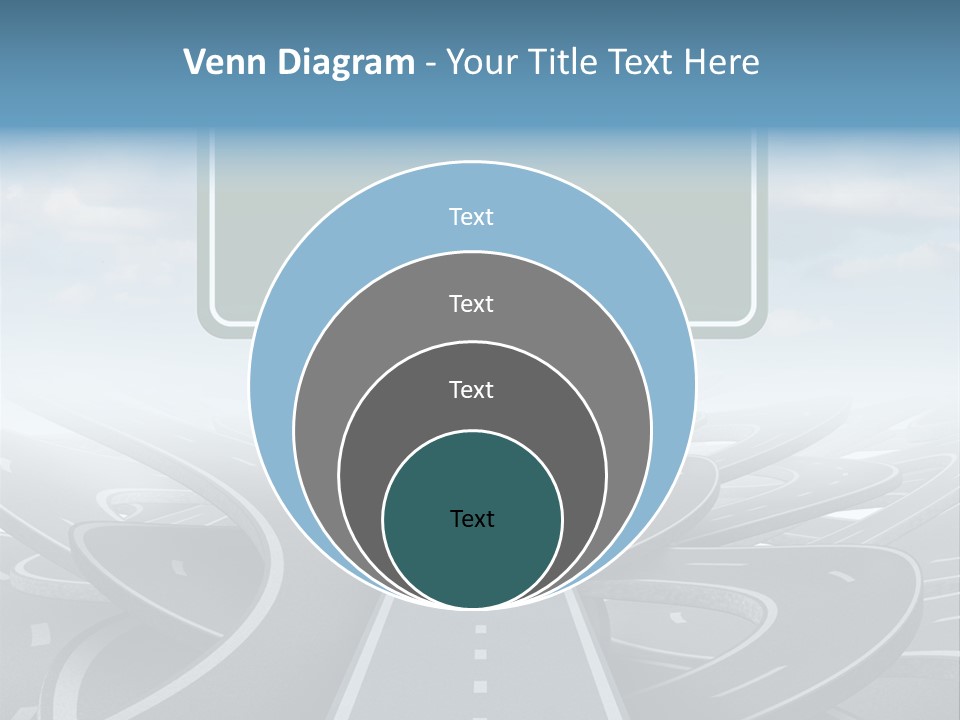 Perspective Succeeding Choosing PowerPoint Template