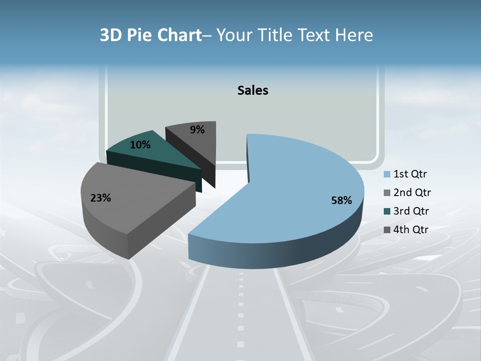 Perspective Succeeding Choosing PowerPoint Template