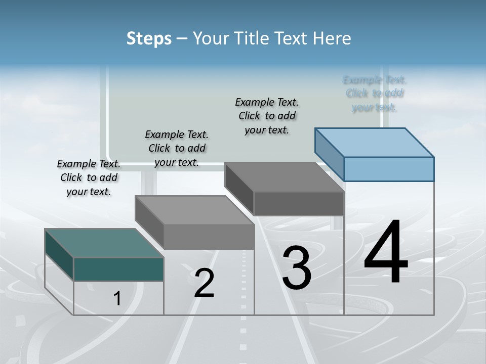Perspective Succeeding Choosing PowerPoint Template