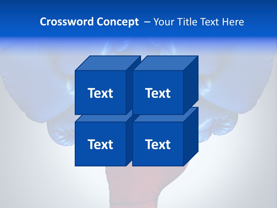 Boxer Challenge Imagination PowerPoint Template