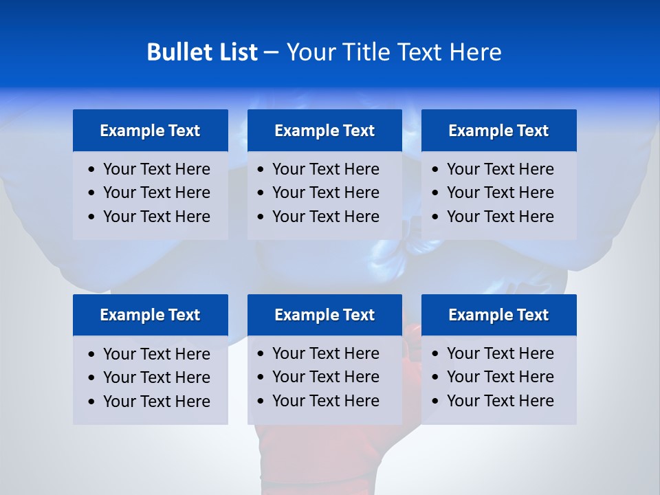 Boxer Challenge Imagination PowerPoint Template