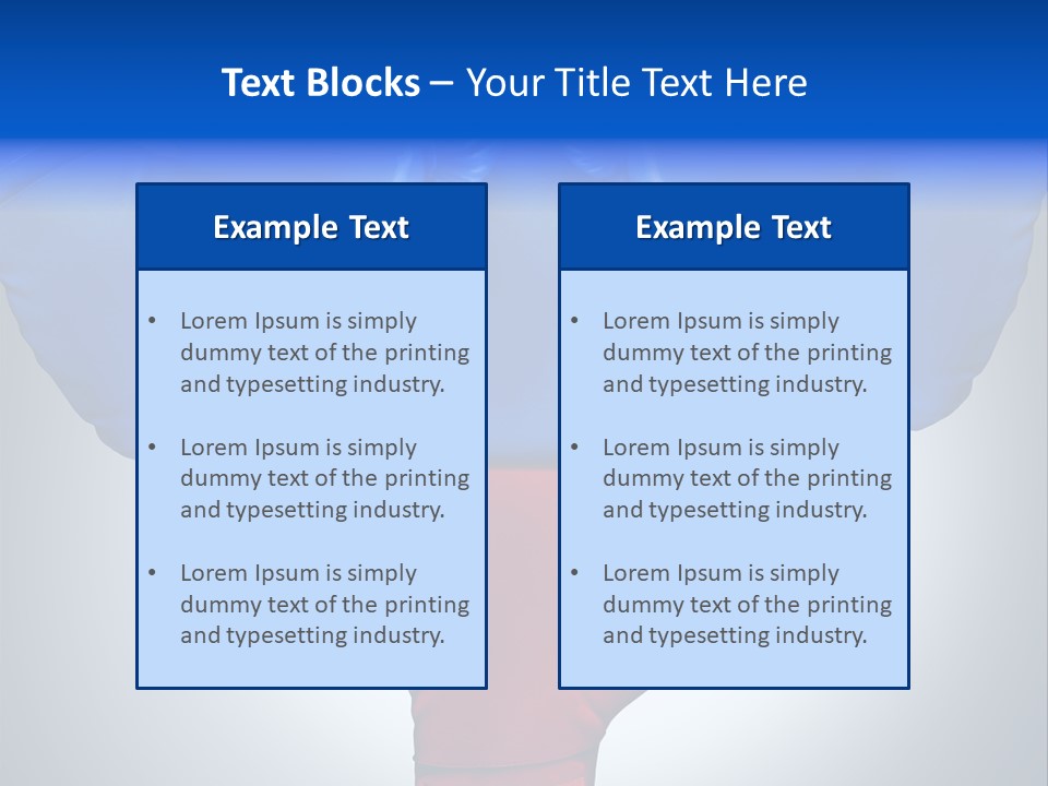Boxer Challenge Imagination PowerPoint Template