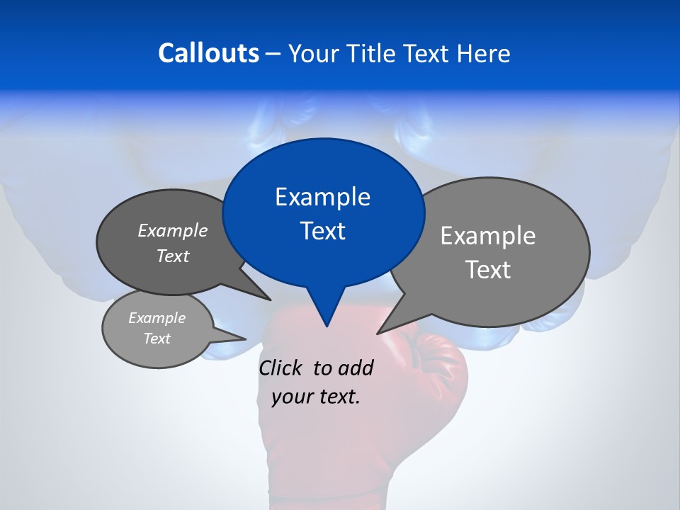 Boxer Challenge Imagination PowerPoint Template