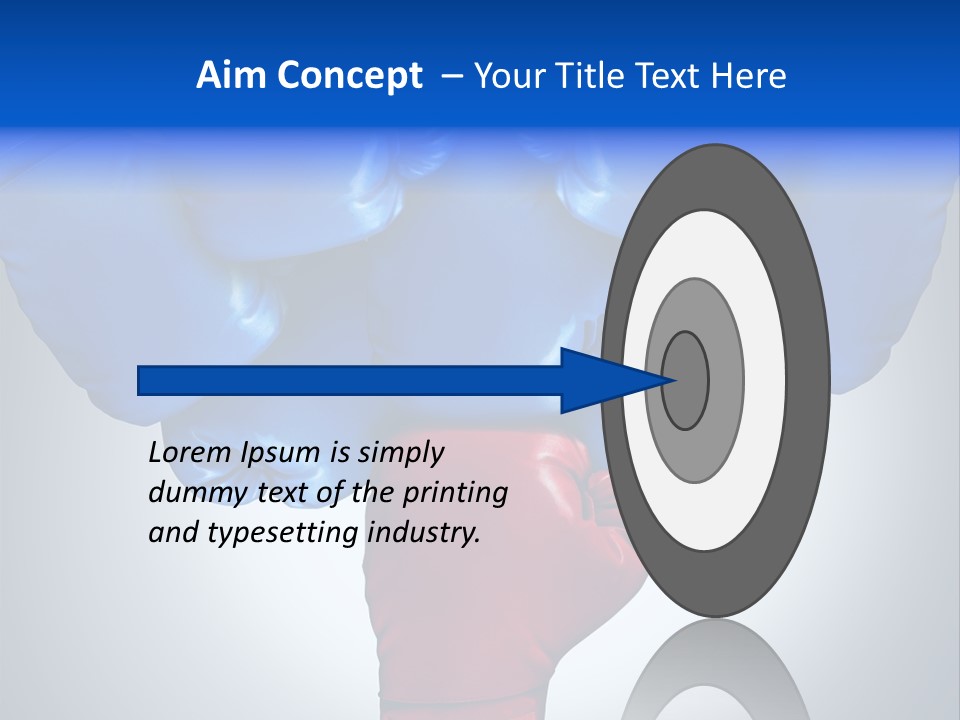 Boxer Challenge Imagination PowerPoint Template