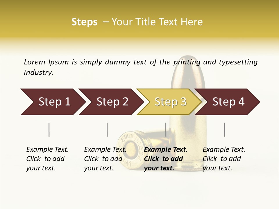 Live Millimeter Cartridge PowerPoint Template
