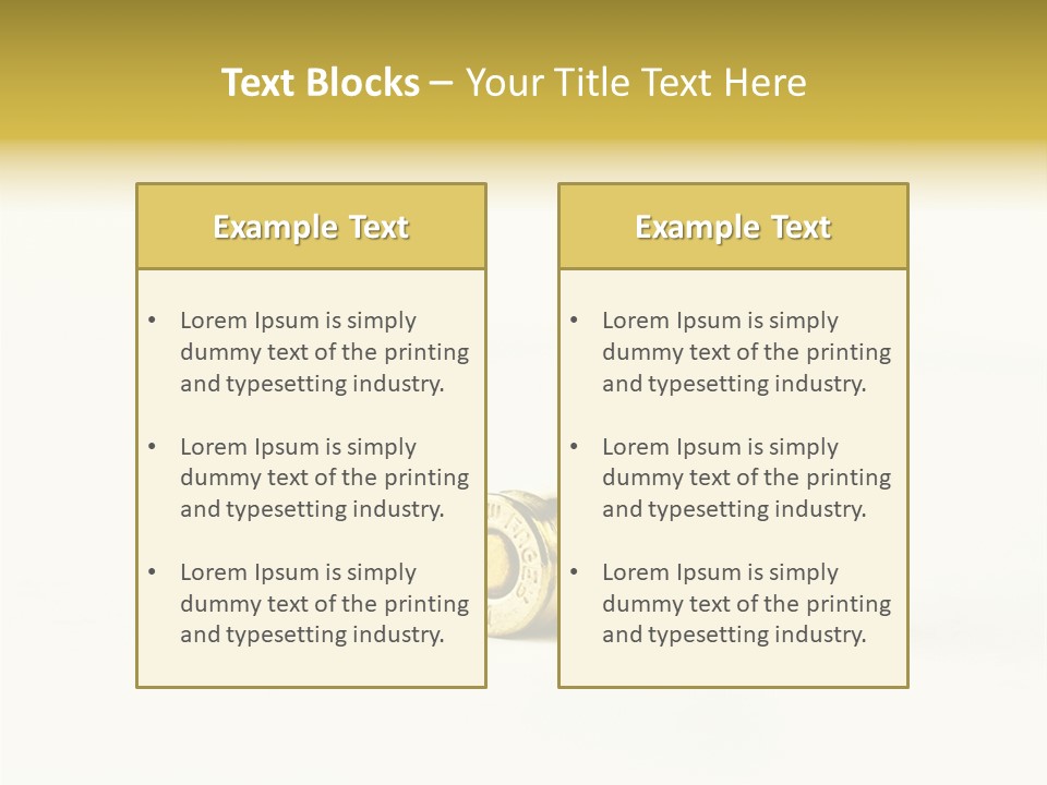 Live Millimeter Cartridge PowerPoint Template