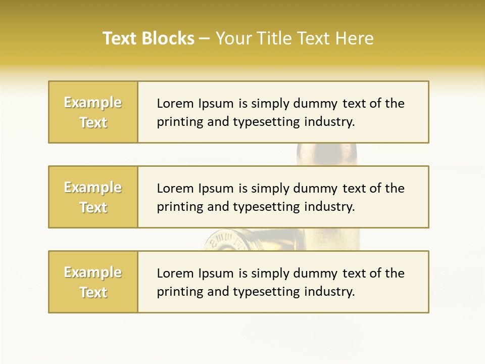 Live Millimeter Cartridge PowerPoint Template