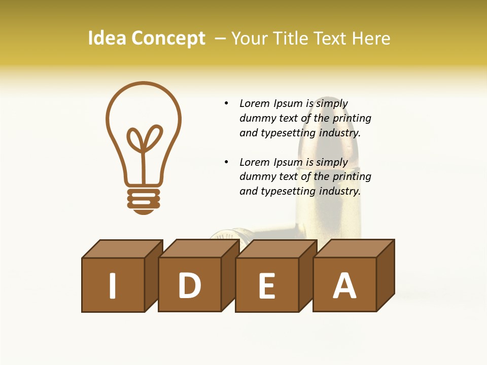 Live Millimeter Cartridge PowerPoint Template
