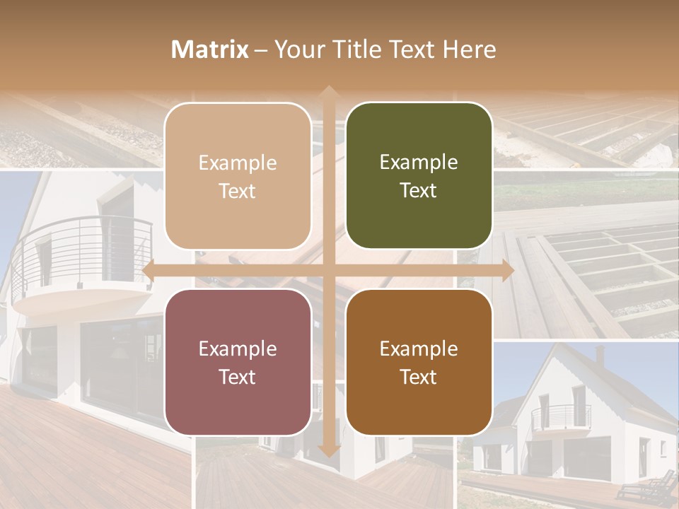 Construction Structure Pose PowerPoint Template