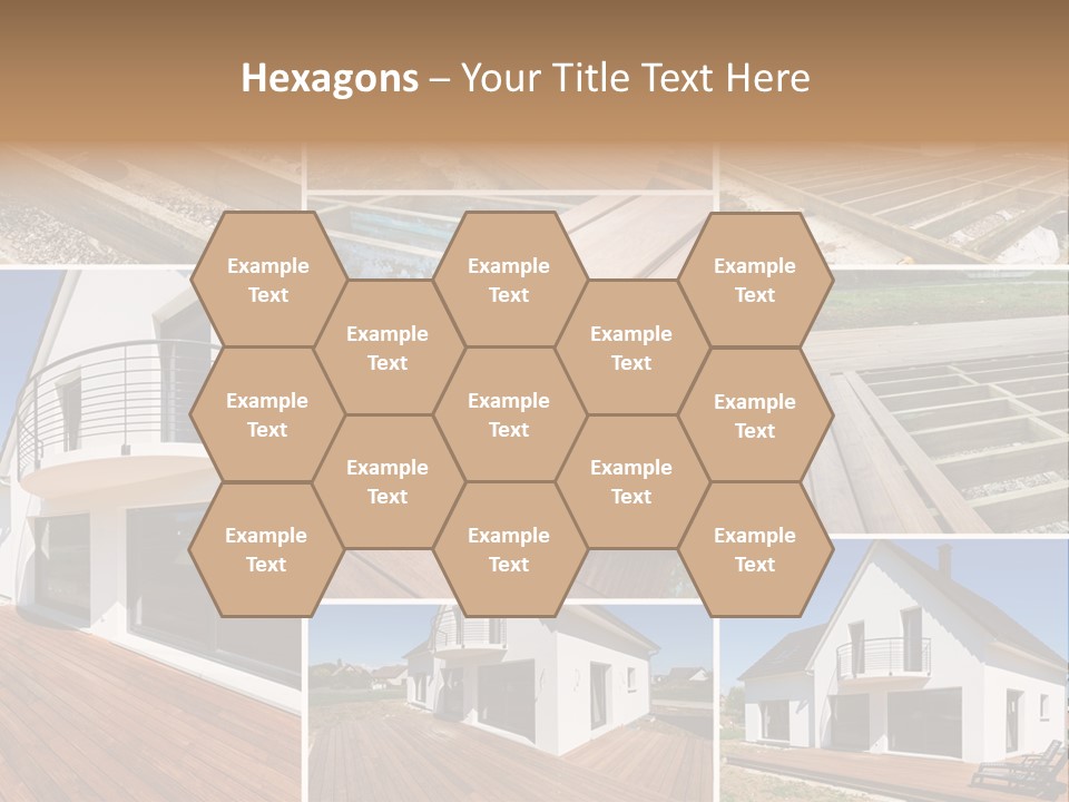Construction Structure Pose PowerPoint Template
