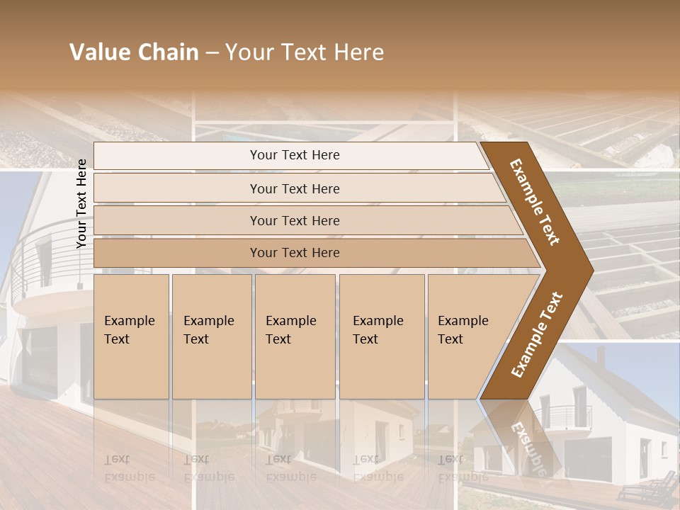 Construction Structure Pose PowerPoint Template