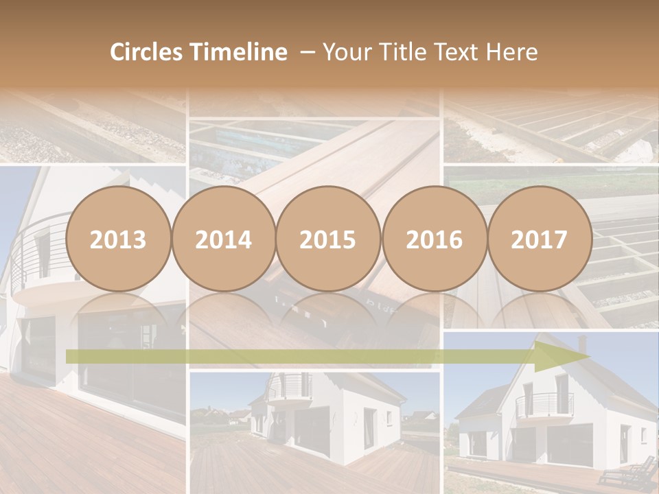 Construction Structure Pose PowerPoint Template