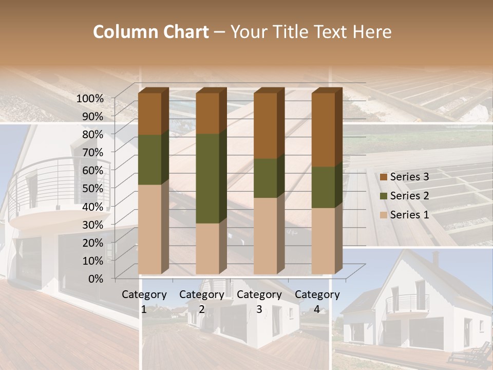 Construction Structure Pose PowerPoint Template