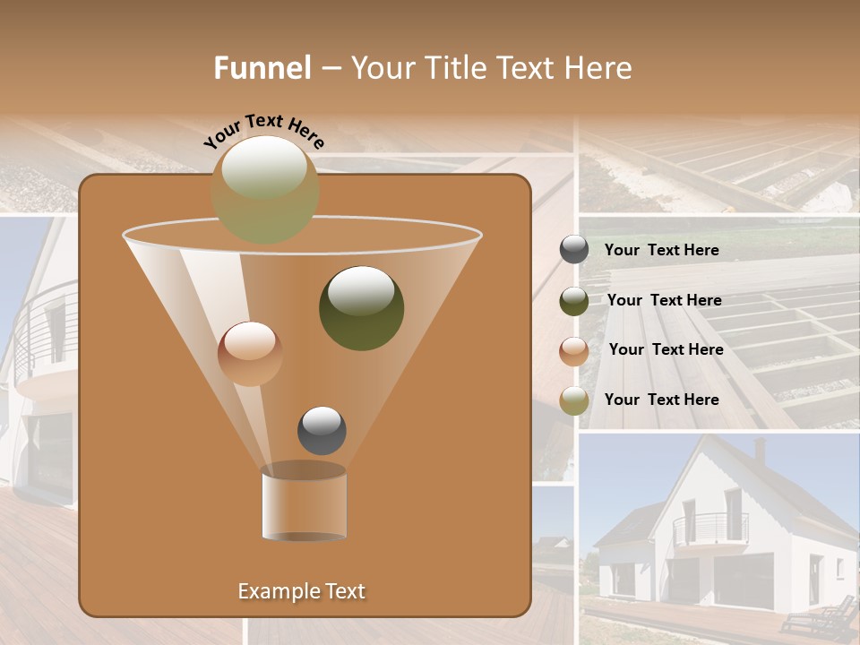 Construction Structure Pose PowerPoint Template
