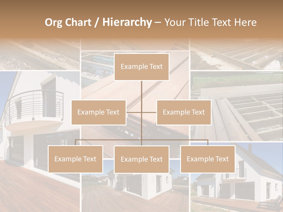 Construction Structure Pose PowerPoint Template