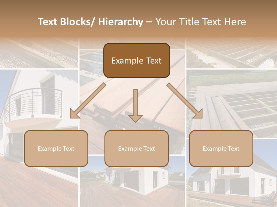 Construction Structure Pose PowerPoint Template