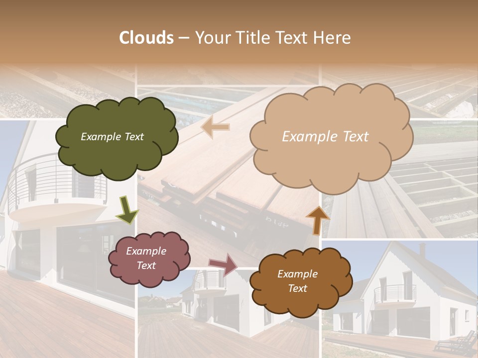 Construction Structure Pose PowerPoint Template