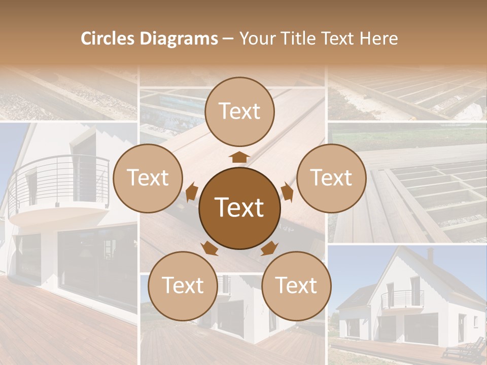Construction Structure Pose PowerPoint Template
