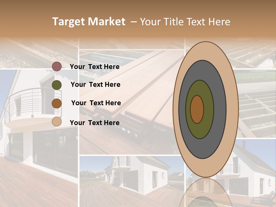 Construction Structure Pose PowerPoint Template