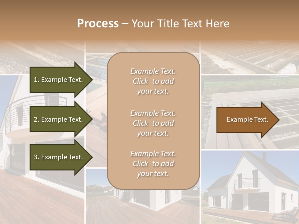Construction Structure Pose PowerPoint Template