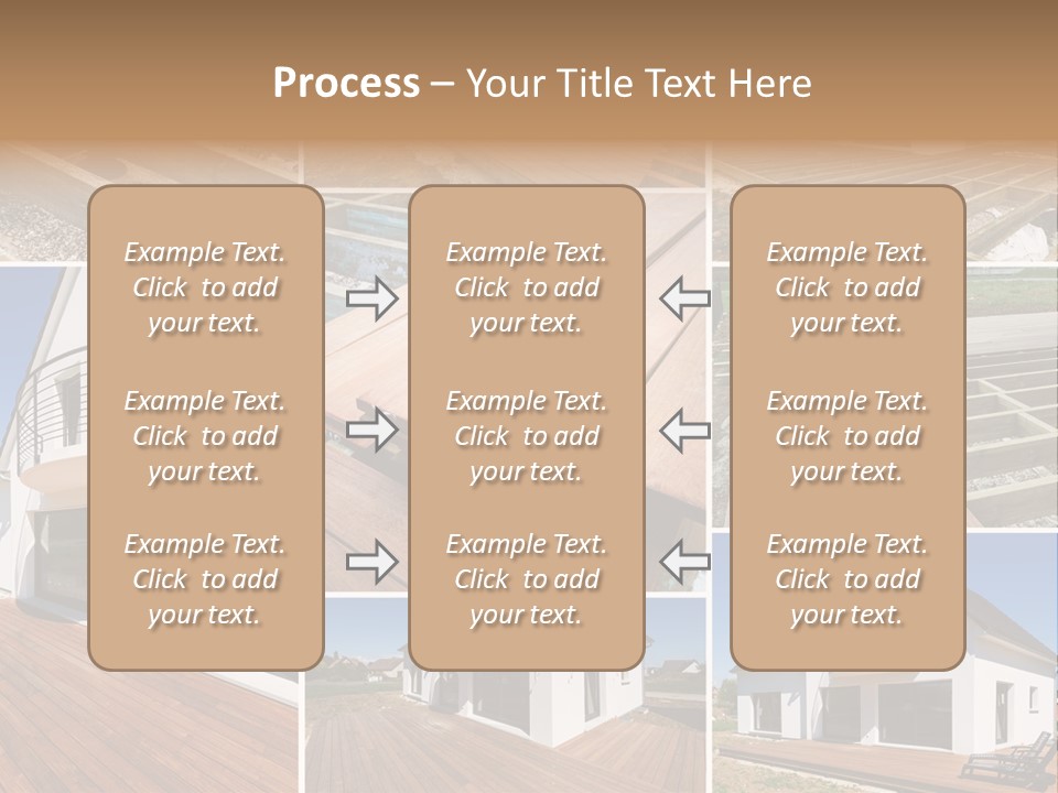 Construction Structure Pose PowerPoint Template