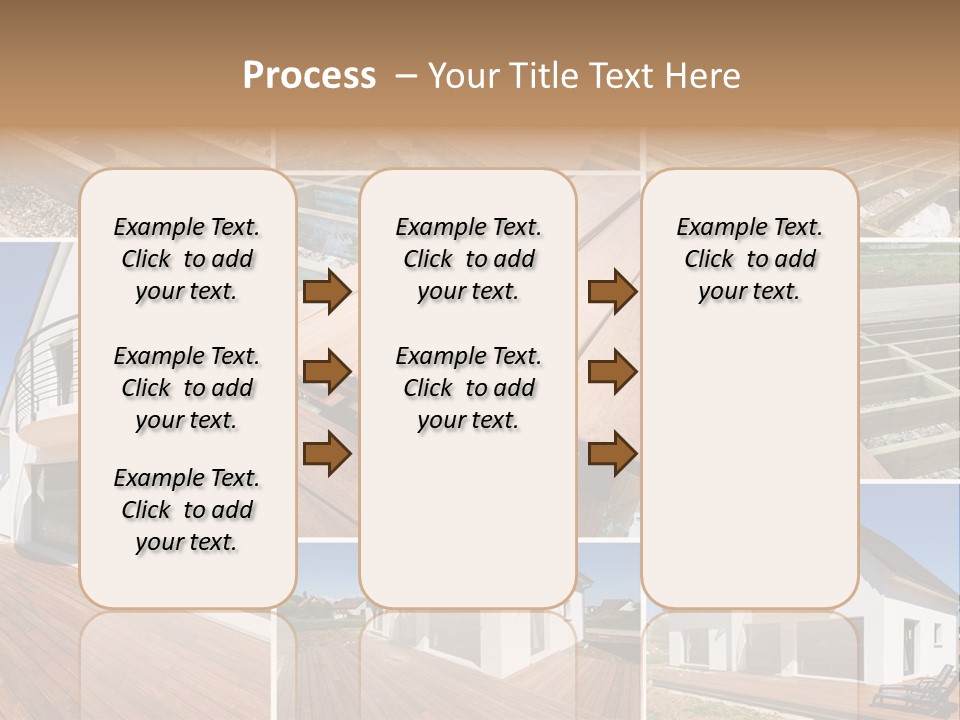Construction Structure Pose PowerPoint Template