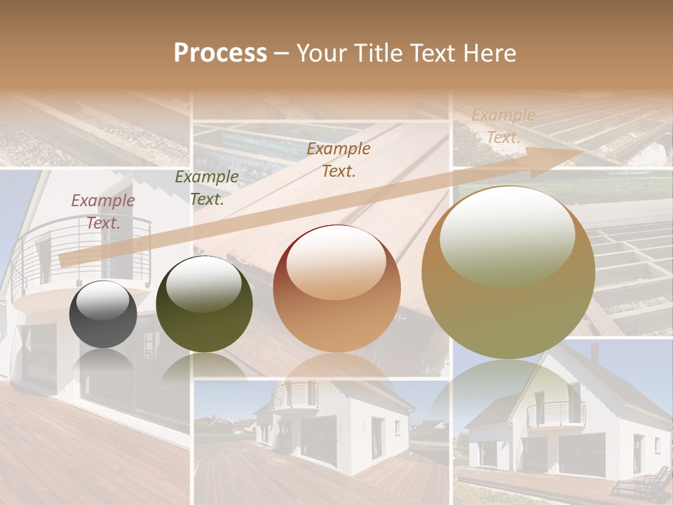 Construction Structure Pose PowerPoint Template