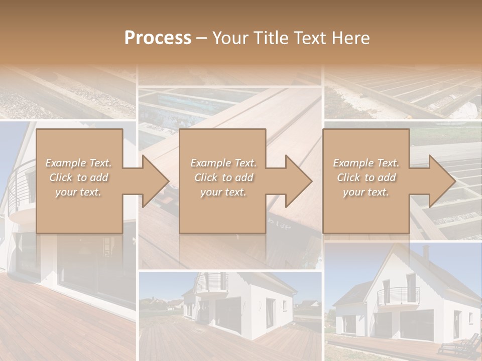 Construction Structure Pose PowerPoint Template