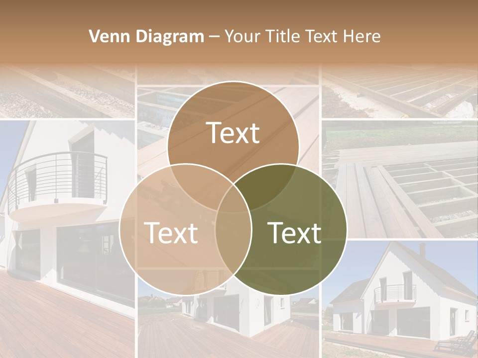 Construction Structure Pose PowerPoint Template