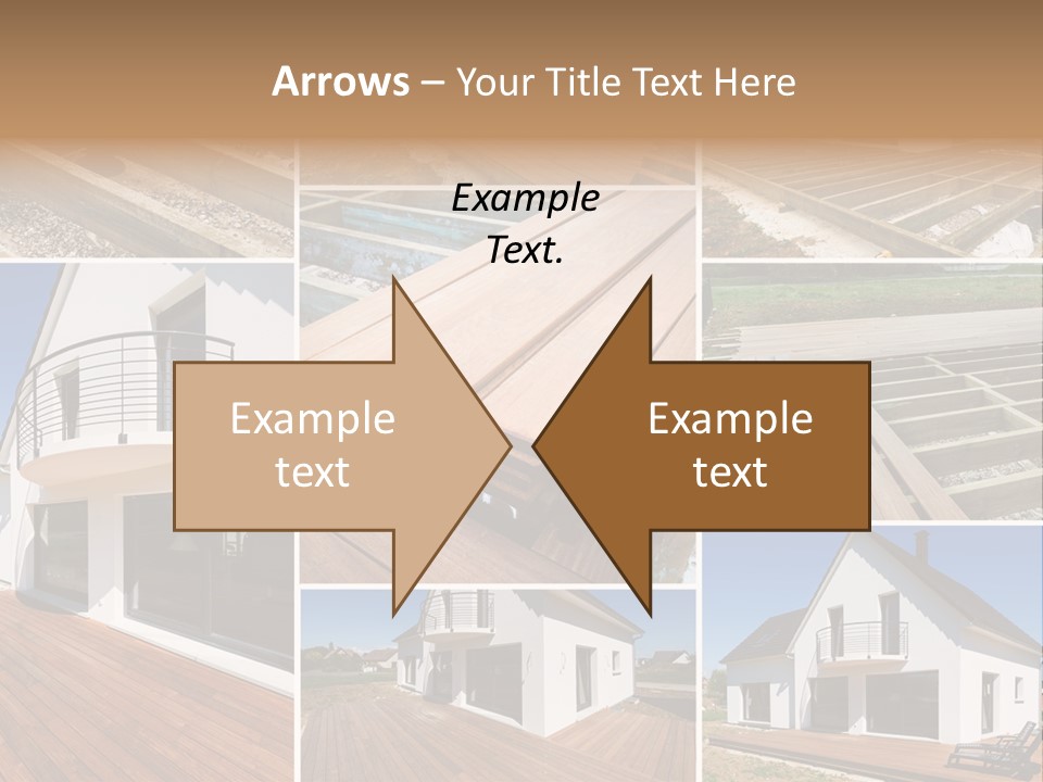 Construction Structure Pose PowerPoint Template