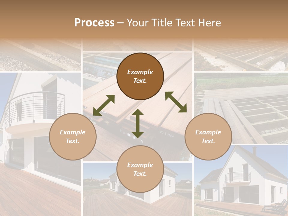 Construction Structure Pose PowerPoint Template