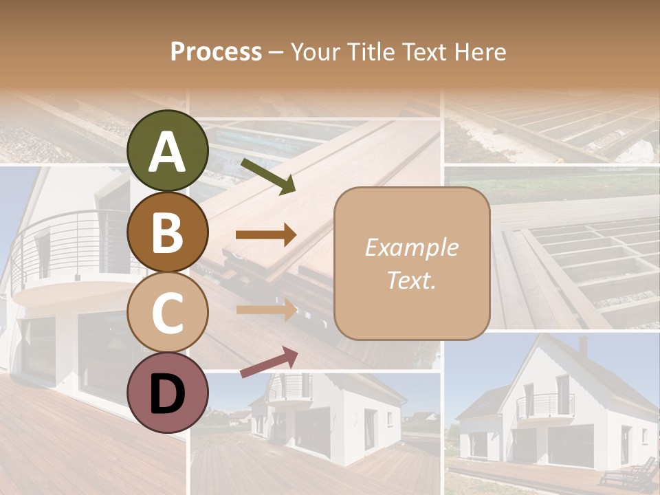 Construction Structure Pose PowerPoint Template